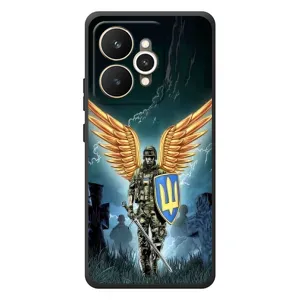 Патриотический Чехол для Realme 15 (ЗСУ з крильями)
