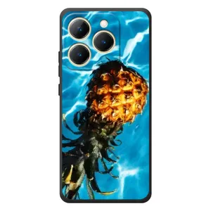 Чохол з зображенням смачної їжі для RealMe 15T (Ананас)