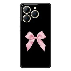 Чехол банты для RealMe 15T (Бант на черном)