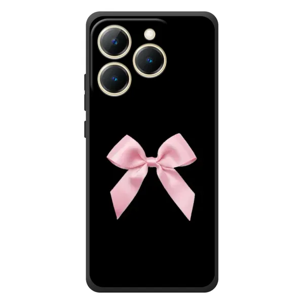 Чехол с рисунком «Бант на черном» для Realme 15T Чехол с рисунком «Бант на черном» для Realme 15T
