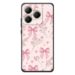 Чехол банты для RealMe 15T (Банты с цветами)