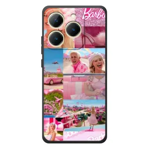 Силиконовый Чехол Барби Фильм на RealMe 15T (Барби стиль)