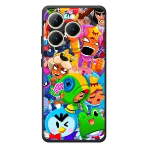 Силіконовый Чохол на RealMe 15T з картинкою Brawl Stars (Brawl-Stars)