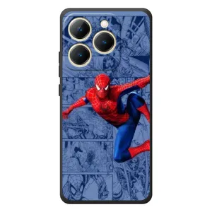 Силиконовый Чехол для RealMe 15T (Человек Паук)