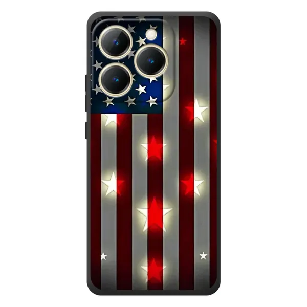 Чехол с рисунком «Флаг США 2» для Realme 15T Чехол с рисунком «Флаг США 2» для Realme 15T