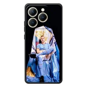Чехлы с принтом для RealMe 15T Футболист (футболист Холанн)