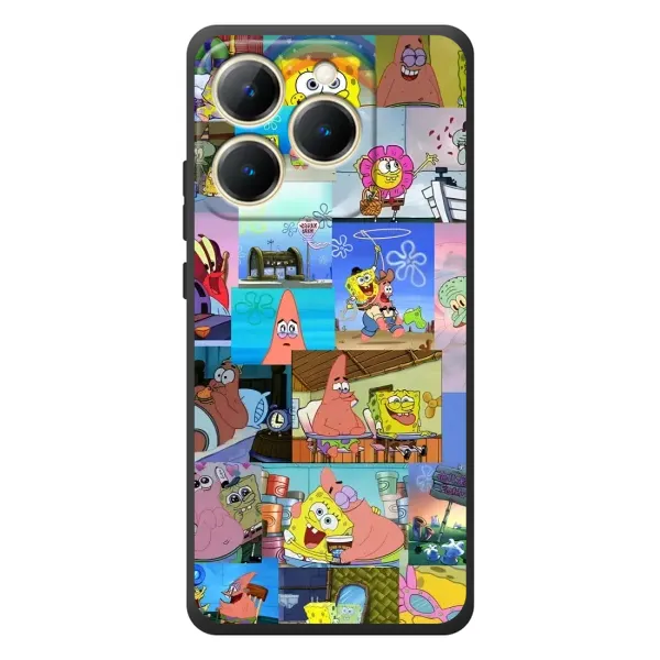Чехол с рисунком «Комиксы Спанч Боб» для Realme 15T Чехол с рисунком «Комиксы Спанч Боб» для Realme 15T