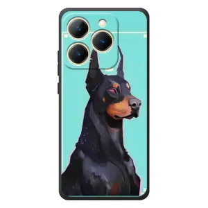 Чохол ДОБЕРМАН для RealMe 15T (Король доберман)