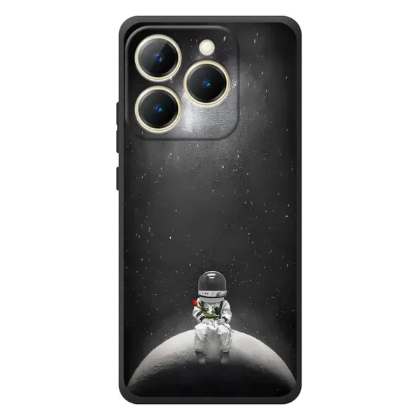 Чехол с рисунком «Космонавт романтик» для Realme 15T