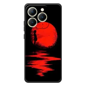 Літній Чохол на RealMe 15T (Червоний Захід сонця)
