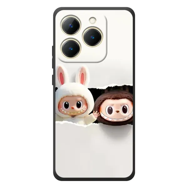 Чехол с рисунком «Фигурки Labubu» для Realme 15T Чехол с рисунком «Фигурки Labubu» для Realme 15T
