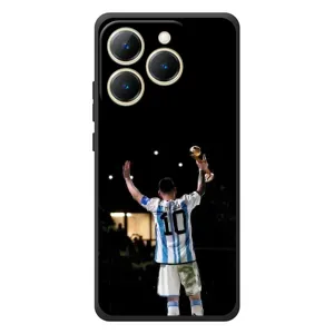 Чехлы Лео Месси Аргентина для RealMe 15T (Лео Чемпион)