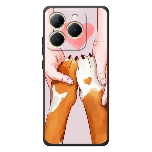 Чехол с рисунком «Любовь к собакам» для Realme 15T Чехол с рисунком «Любовь к собакам» для Realme 15T