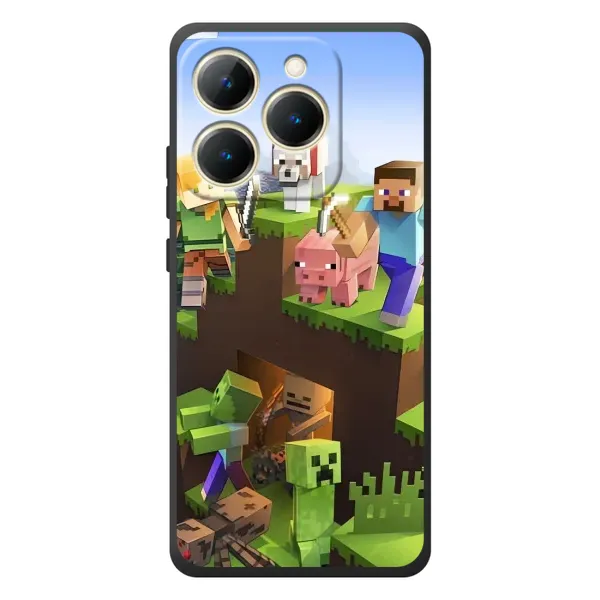 Чехол с рисунком «Майн-крафт» для Realme 15T Чехол с рисунком «Майн-крафт» для Realme 15T