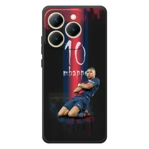 Чехол (TPU) с Футболистом на RealMe 15T (MBAPPE 10)