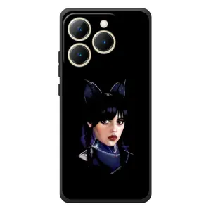 Чехлы с принтом Уэнсдей на RealMe 15T (Милая Уэнсдей)