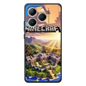 Чехол майнкрафт для RealMe 15T (MINECRAFT)