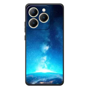 Чехлы КОСМОС для RealMe 15T (Млечный путь)