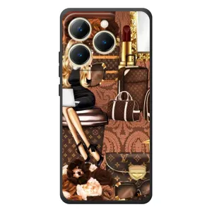 Чехол Стиль Louis Vuitton на RealMe 15T (Мода Луи Виттон)