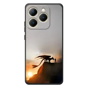 Чехол дракон Беззубик для RealMe 15T (Мультиик Беззубик)