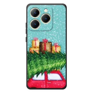 Чехол Новогодняя Елка на RealMe 15T (Новогодние подарки)