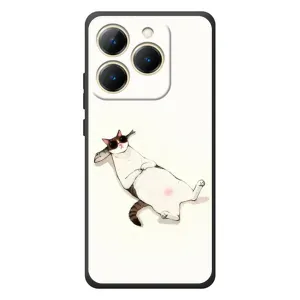Чохол на тематику: Коти для Realme 15T (Відпочинок)