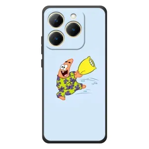 Чехлы с Патриком на RealMe 15T (Патрик с подушкой)