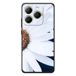 Чохол з ромашками на RealMe 15T (Пів ромашки)