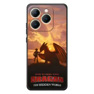 Чехол дракон Беззубик для RealMe 15T (Постер Беззубика)