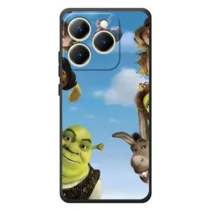 Печатный чехол с принтом Шрек для RealMe 15T (Герои Шрек)