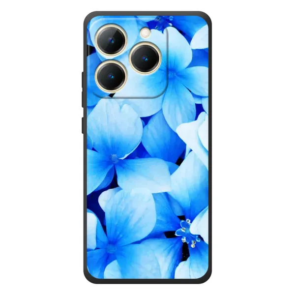 Чехол с рисунком «Синие цветы» для Realme 15T Чехол с рисунком «Синие цветы» для Realme 15T