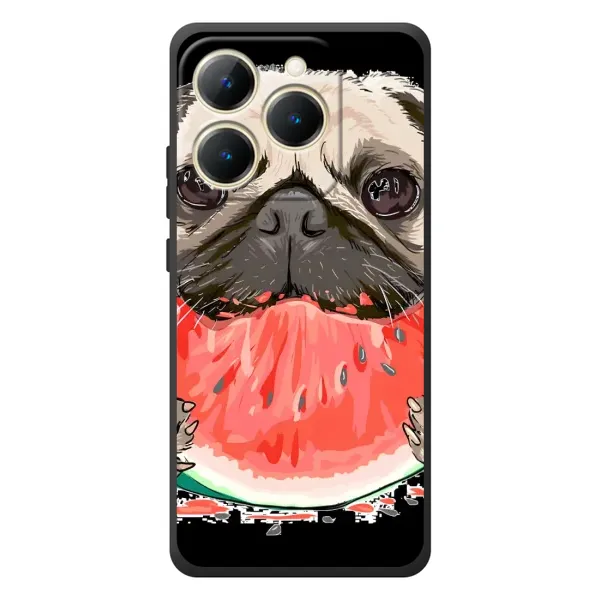 Чехол с рисунком «Смешной Мопс» для Realme 15T Чехол с рисунком «Смешной Мопс» для Realme 15T
