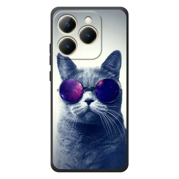 Чехол с рисунком «Стильный КОТ» для Realme 15T Чехол с рисунком «Стильный КОТ» для Realme 15T