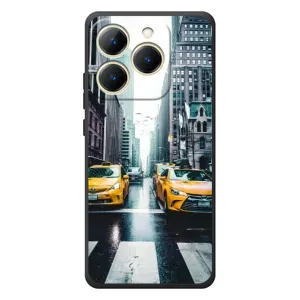 Силиконовый бампер (Работники) на RealMe 15T (Такси)
