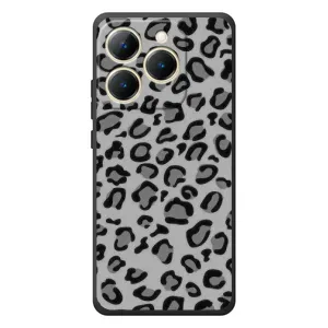 Чохол з леопардовим принтом на RealMe 15T (Темний леопард)