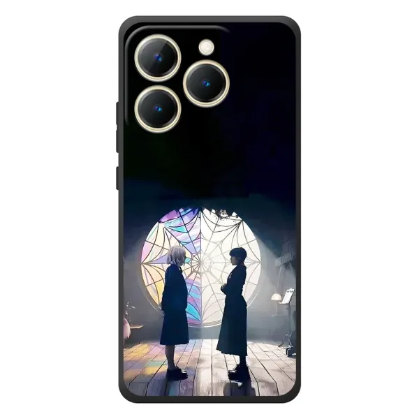 Чехол с рисунком «Уэнсдей и Энди» для Realme 15T Чехол с рисунком «Уэнсдей и Энди» для Realme 15T