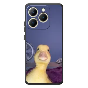 Бампер с принтом Мемы для RealMe 15T (Утка)