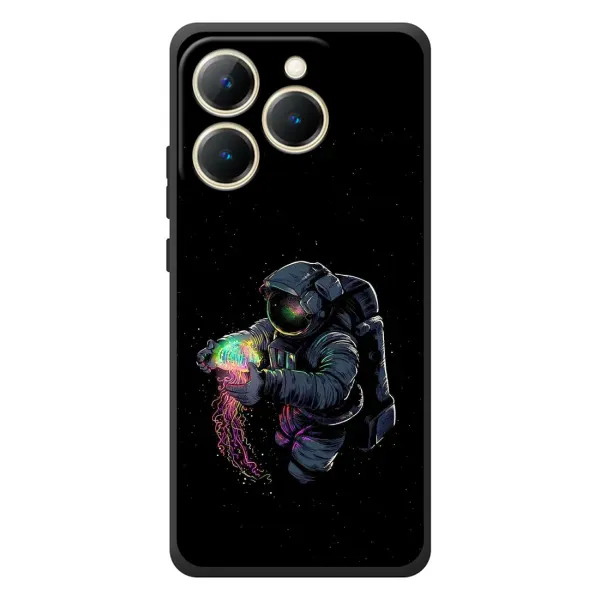 Чехол с рисунком «В руках земля» для Realme 15T