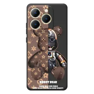 Силиконовый чехол для RealMe 15T (Медмедь Луи Виттон)