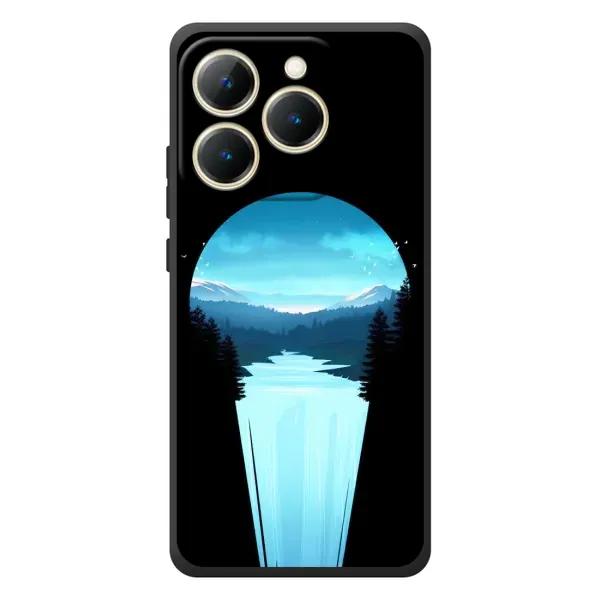 Чехол с рисунком «Синий Водопад» для Realme 15T Чехол с рисунком «Синий Водопад» для Realme 15T