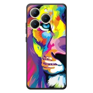 Чехол с картинкой на RealMe 15T (Яркий Лев)