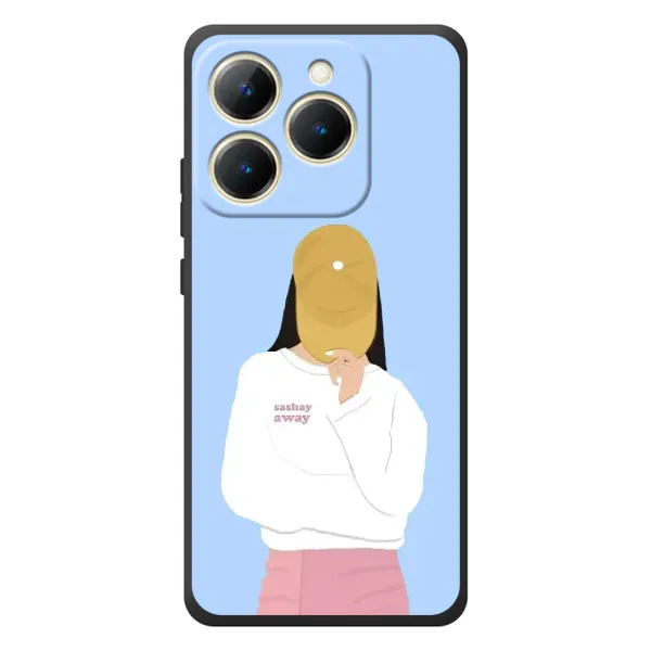 Чехол с рисунком «Желтая кепка» для Realme 15T