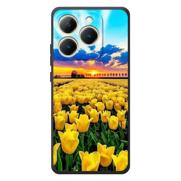 Чехол с рисунком «Желтые тюльпаны» для Realme 15T Чехол с рисунком «Желтые тюльпаны» для Realme 15T