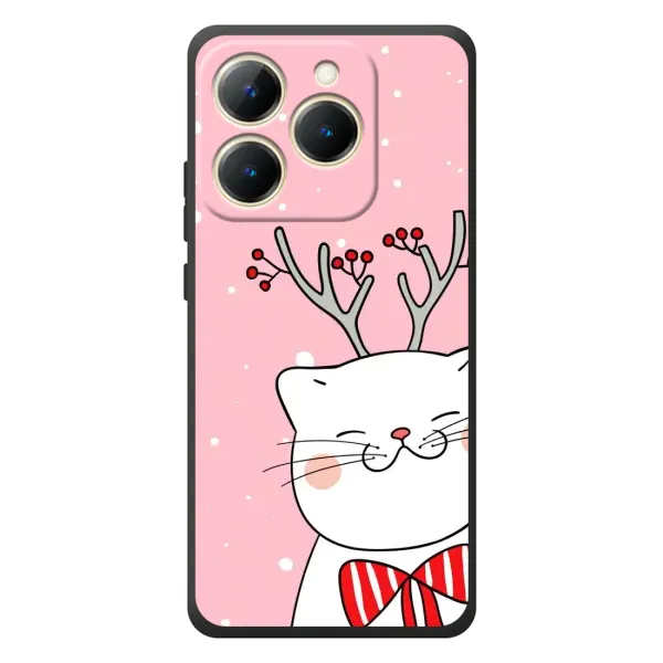 Чехол с рисунком «Зимний кот» для Realme 15T Чехол с рисунком «Зимний кот» для Realme 15T
