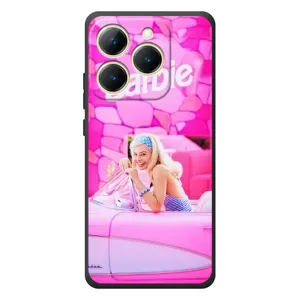 Силиконовый Чехол Барби Фильм на RealMe 15T (Зставка)