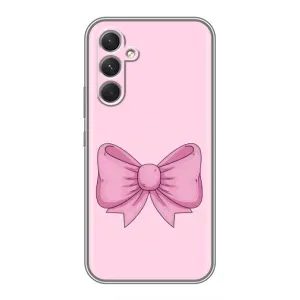 Чехол банты для RealMe 15x (Розовый бантик)