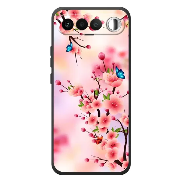 Чехол с рисунком «Бабочки на сакуре» для RealMe 16 5G Чехол с рисунком «Бабочки на сакуре» для RealMe 16 5G