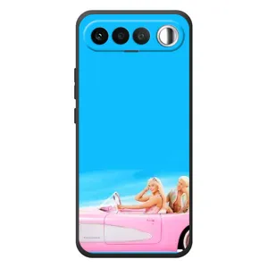 Силиконовый Чехол Барби Фильм на RealMe 16 5G (Барби и Кен)