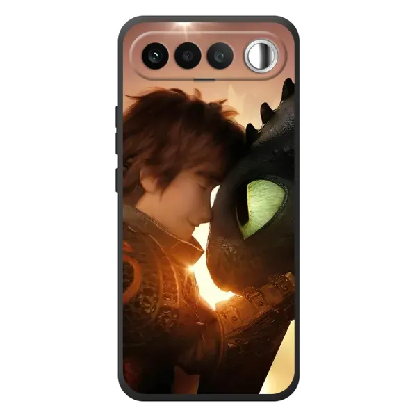 Чехол с рисунком «Беззубик и Иккинг» для RealMe 16 5G Чехол с рисунком «Беззубик и Иккинг» для RealMe 16 5G