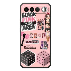 Чохли з картинкою для RealMe 16 5G (BLACK PINK колаж)